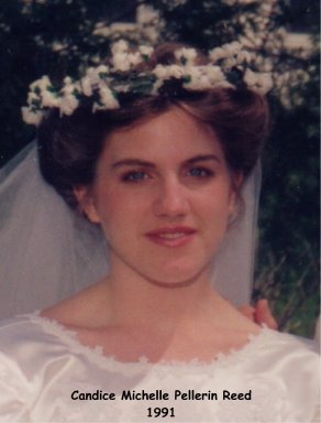 Candy at her wedding in 1991 
(Click on Picture to View Full Size)